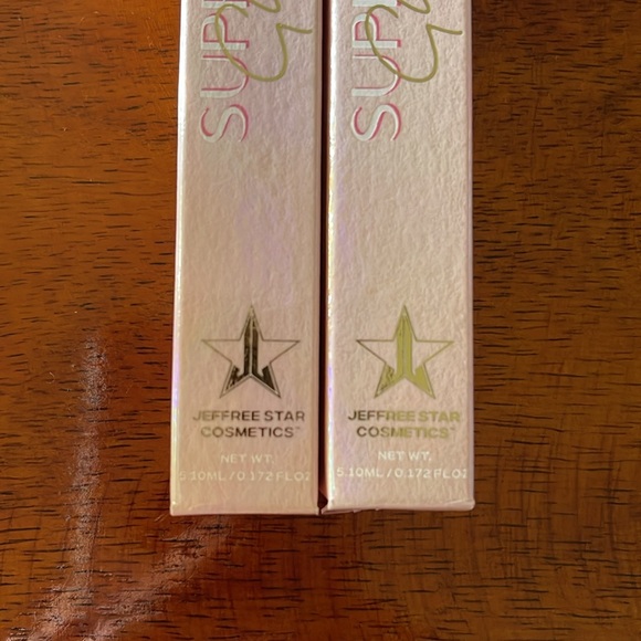 Set Of 2! NIB Jeffree Star Velvet no apologies lip gloss, frosting for dinner - Picture 4 of 4